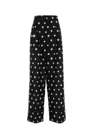 Printed silk wide-leg pant FENDI (FR6678AVJQ)