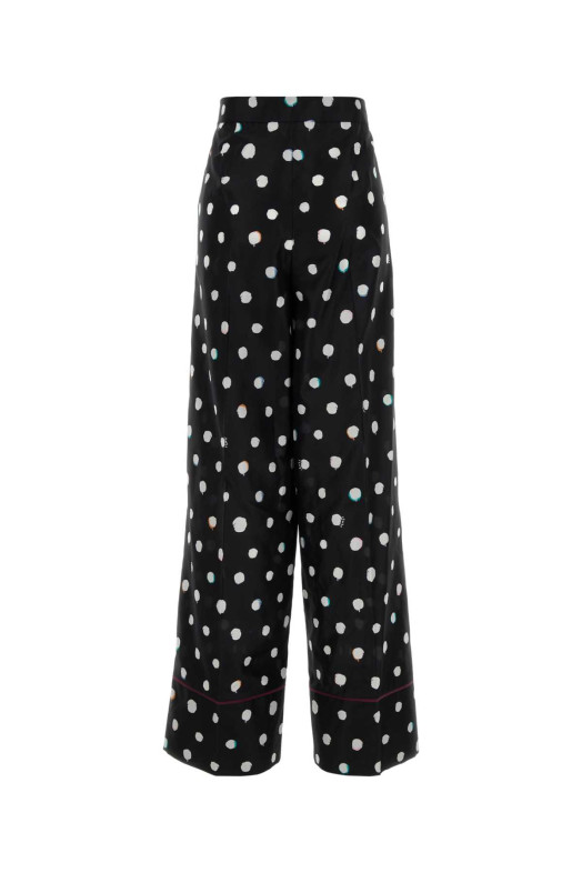 Printed silk wide-leg pant FENDI (FR6678AVJQ)