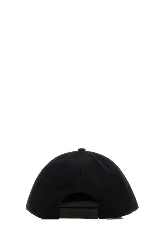 Black cotton baseball cap Black MONCLER (L10913B000080U082)
