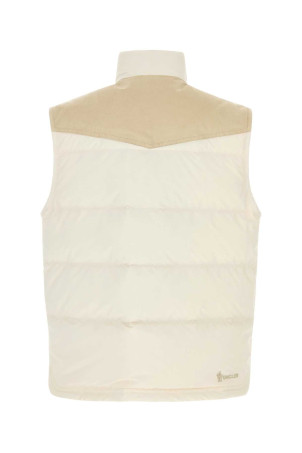 Ivory polyester sleeveless Scais down jacket Beige MONCLER GRENOBLE (L10971A0000259996)