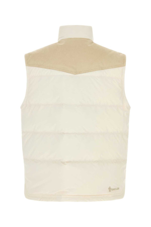 Ivory polyester sleeveless Scais down jacket Beige MONCLER GRENOBLE (L10971A0000259996)