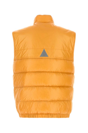 Yellow nylon sleeveless Uychi down jacket MONCLER GRENOBLE (L10971A00008597X6)