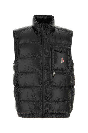Black nylon sleeveless Uychi down jacket Black MONCLER GRENOBLE (L10971A00008597X6)