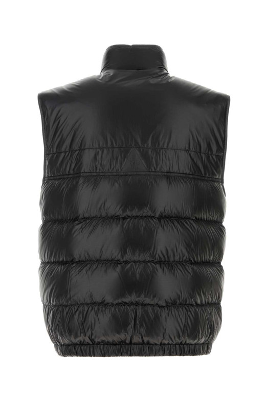 Black nylon sleeveless Uychi down jacket Black MONCLER GRENOBLE (L10971A00008597X6)