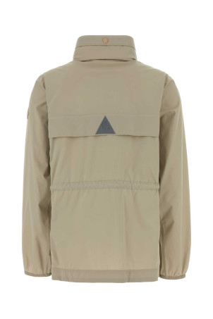 Cappuccino stretch nylon Soulare windbreaker MONCLER GRENOBLE (L10981A0000559987)