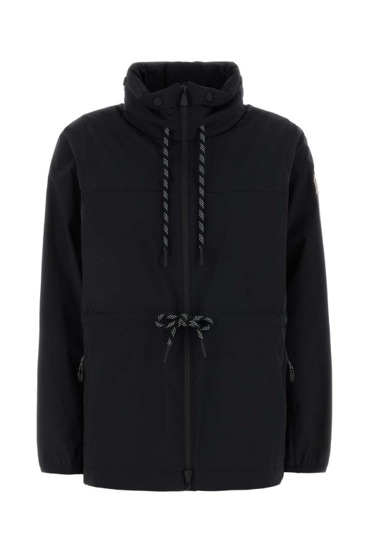 Black stretch nylon Soulare windbreaker Black MONCLER GRENOBLE (L10981A0000559987)