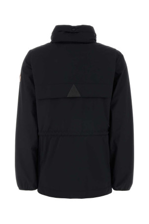 Black stretch nylon Soulare windbreaker Black MONCLER GRENOBLE (L10981A0000559987)
