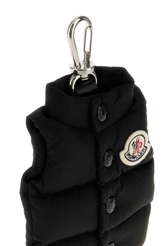 Black fabric key ring Black MONCLER (L109A6F00002M7726)
