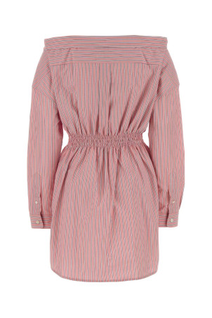 Embroidered poplin shirt dress MIU MIU (MF6125SOOO180U)