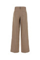 Cappuccino linen blend wide-leg pant BRUNELLO CUCINELLI (MH526P8884)