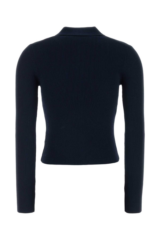 Midnight blue stretch viscose blend polo shirt Blue MICHAEL BY MICHAEL KORS (MR661ER5ZV)