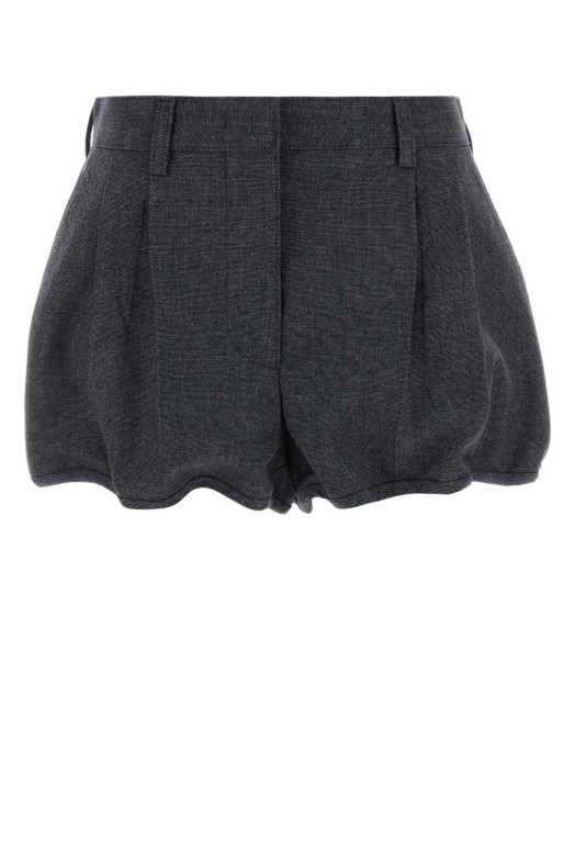 Charcoal grisaille shorts PRADA (P282JSOOO15DJ)