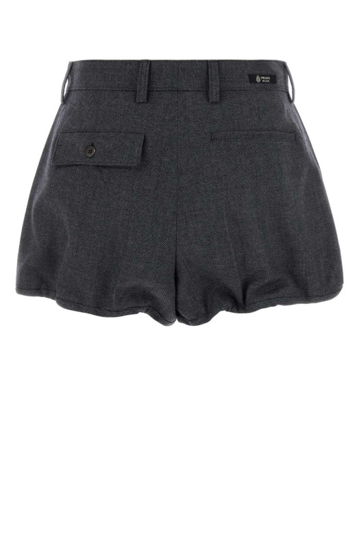 Charcoal grisaille shorts PRADA (P282JSOOO15DJ)