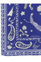Silk scarf Blue
