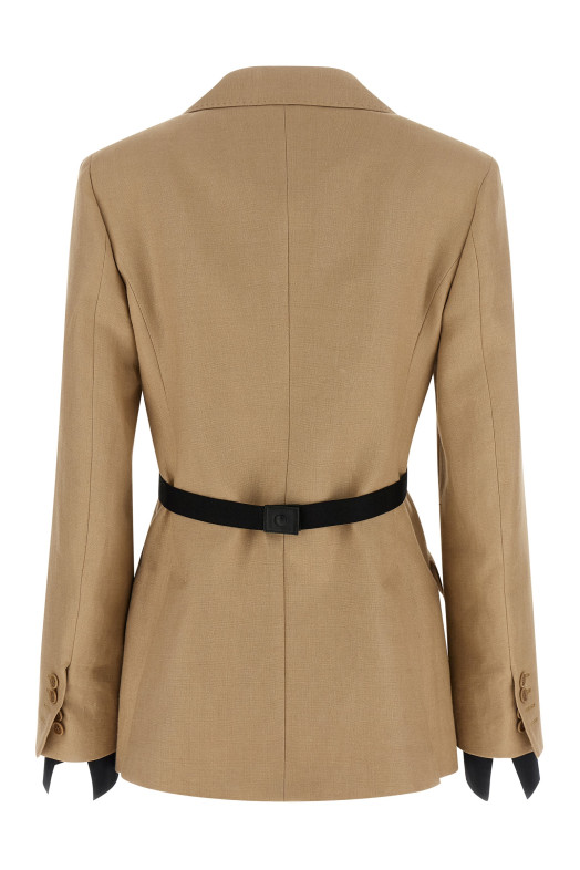 'MxsFionda' blazer Beige