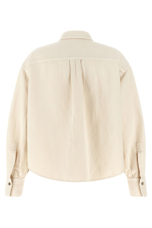 Linen cotton shirt Beige