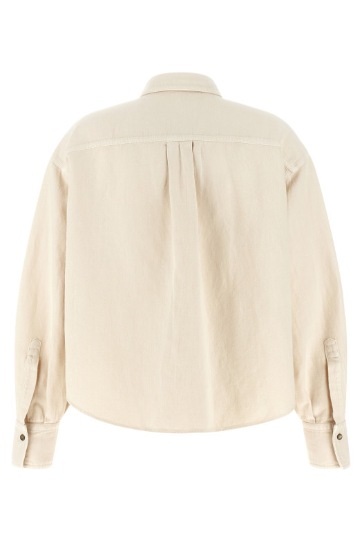 Linen cotton shirt Beige