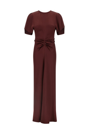 'Isabella' dress Bordeaux