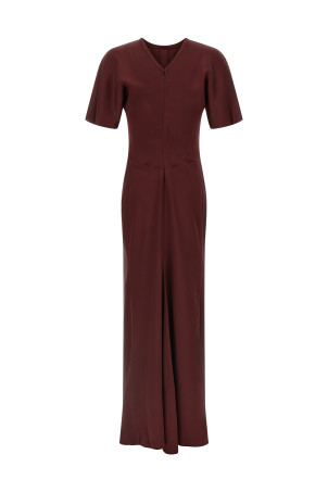 'Isabella' dress Bordeaux