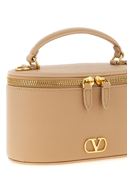 Valentino Garavani Vlogo Signature mini crossbody bag Pink