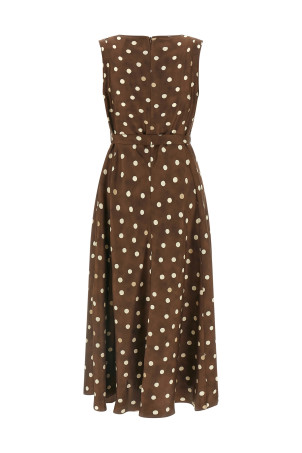 'SmmMartina' midi dress Brown