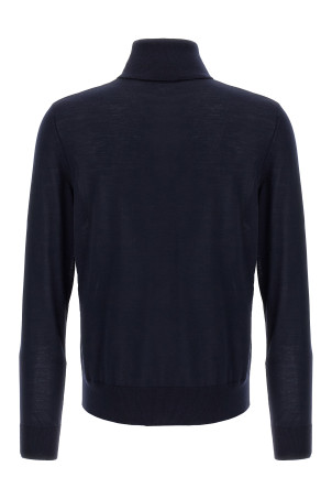 'D2' turtleneck sweater Blue