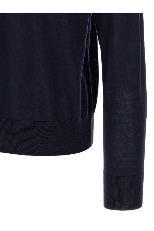 'D2' turtleneck sweater Blue