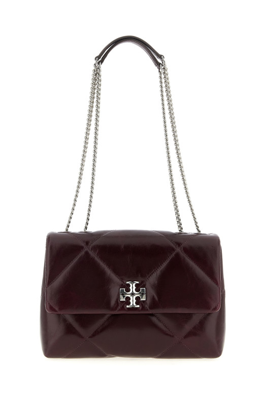 'Kira Diamond' medium shoulder bag Bordeaux