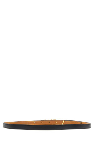 'Lettering' logo belt Black