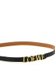 'Lettering' logo belt Black