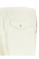 Oxford fabric trousers Beige
