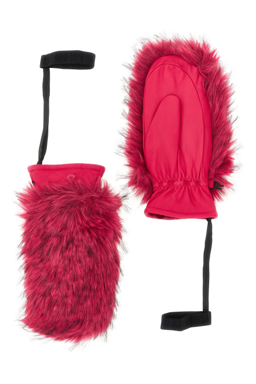 'Hill' mittens Fuchsia