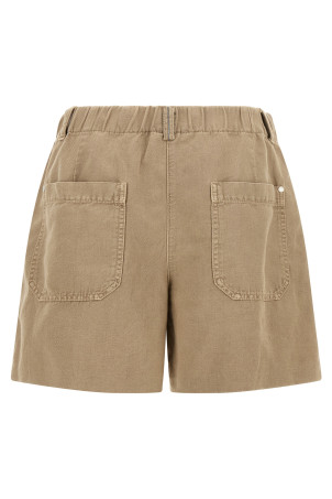 'Baggy' shorts Beige