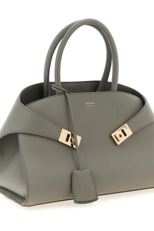 'Hug (M)' handbag Gray