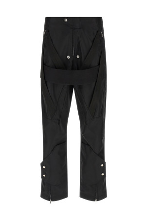 'Megastrapped Motopants' pants Black