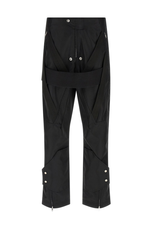 'Megastrapped Motopants' pants Black