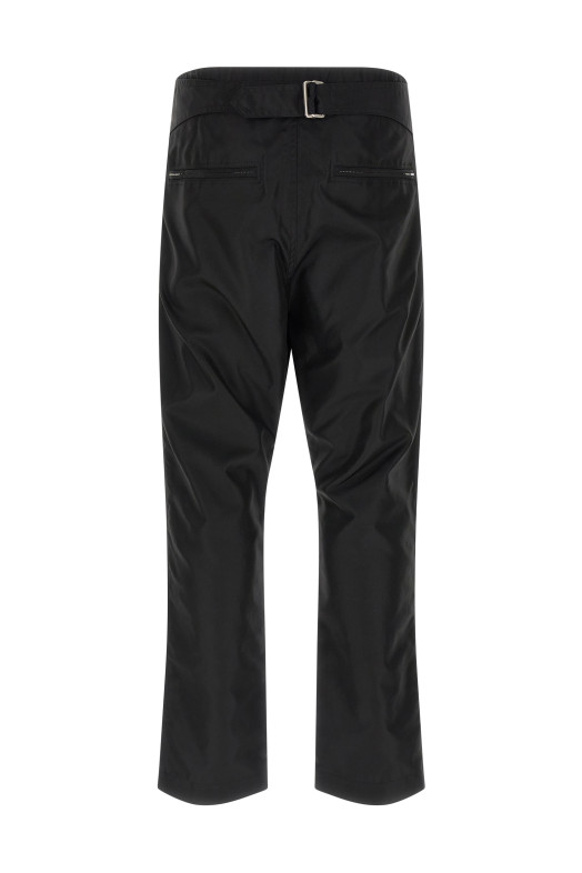 'Megastrapped Motopants' pants Black
