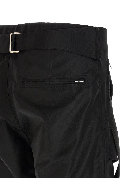 'Megastrapped Motopants' pants Black