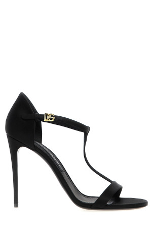 'T-Bar' sandals Black