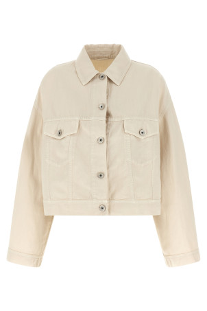 Linen cotton jacket Beige