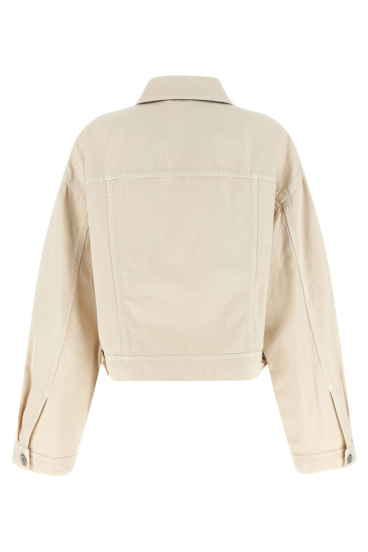 Linen cotton jacket Beige