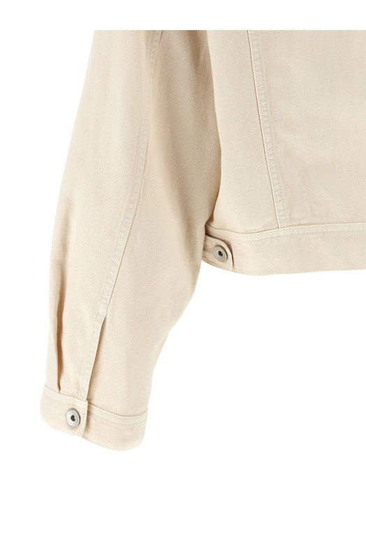 Linen cotton jacket Beige