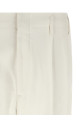 Cotton trousers White