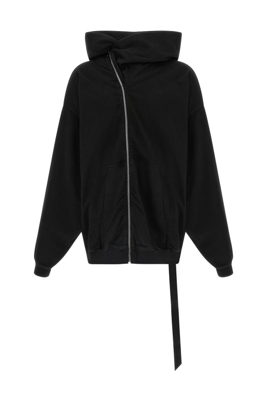 'Mountain Hun' hoodie Black