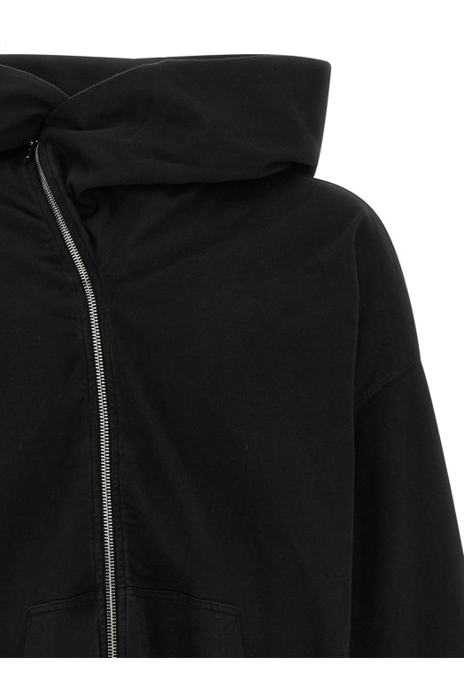'Mountain Hun' hoodie Black