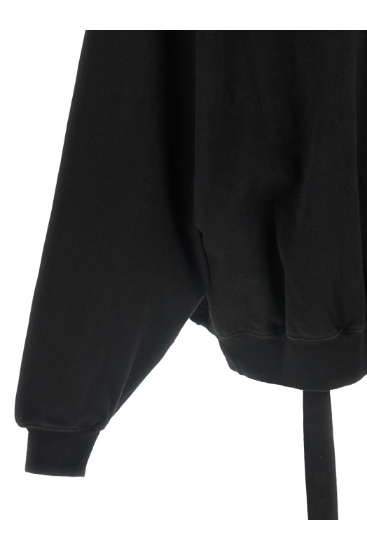 'Mountain Hun' hoodie Black