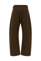 'Twisted Belted' pants Brown