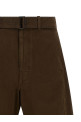 'Twisted Belted' pants Brown