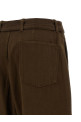 'Twisted Belted' pants Brown