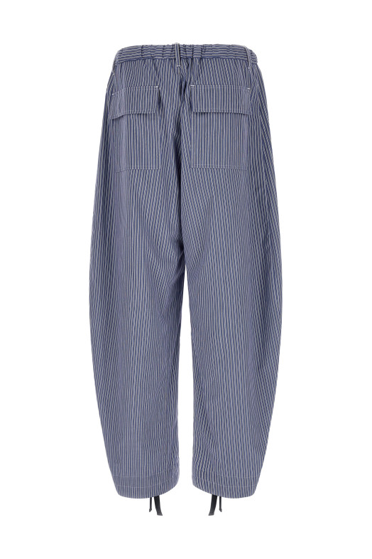 Striped pants Blue